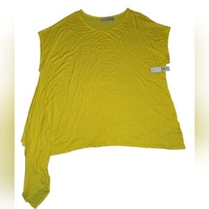 Yellow A Symmetrical Women's Top